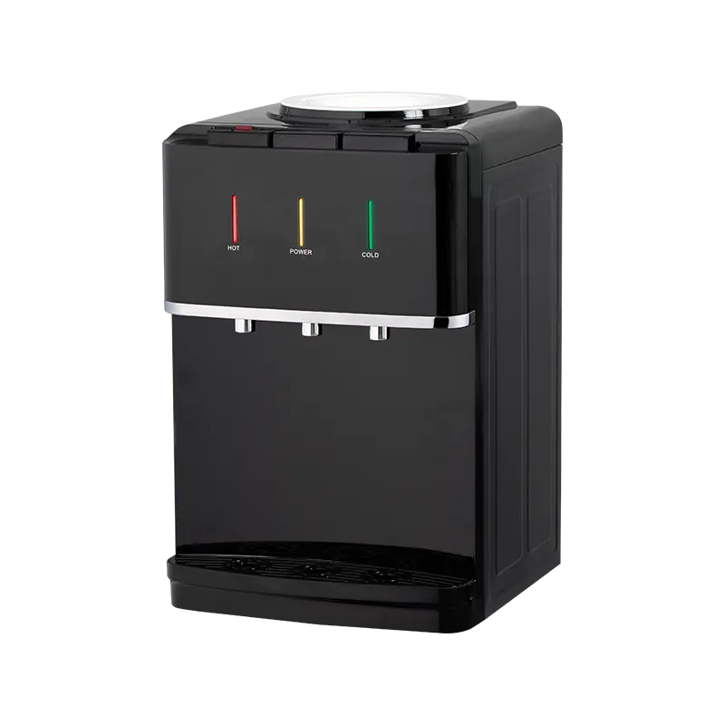 YR-2508T/YLR-2508T Distributore di acqua calda e fredda da tavolo nero