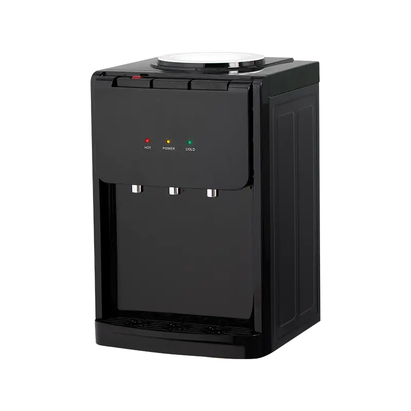 YR-2505T/YLR-2505T Distributore d'acqua da tavolo nero con caricamento dall'alto