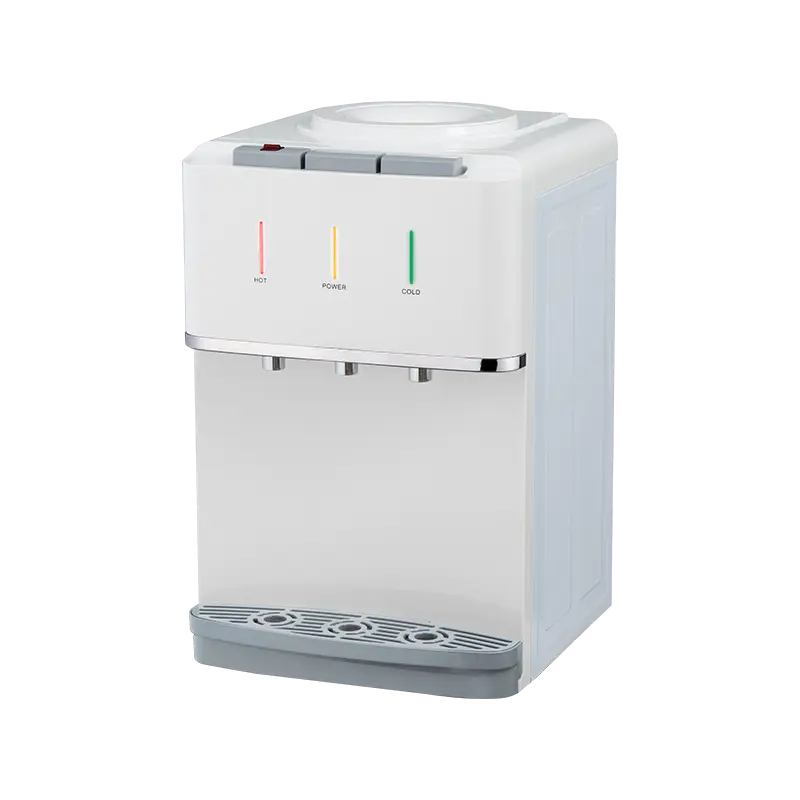 YR-2508T/YLR-2508T Distributore di acqua calda e fredda da tavolo bianco