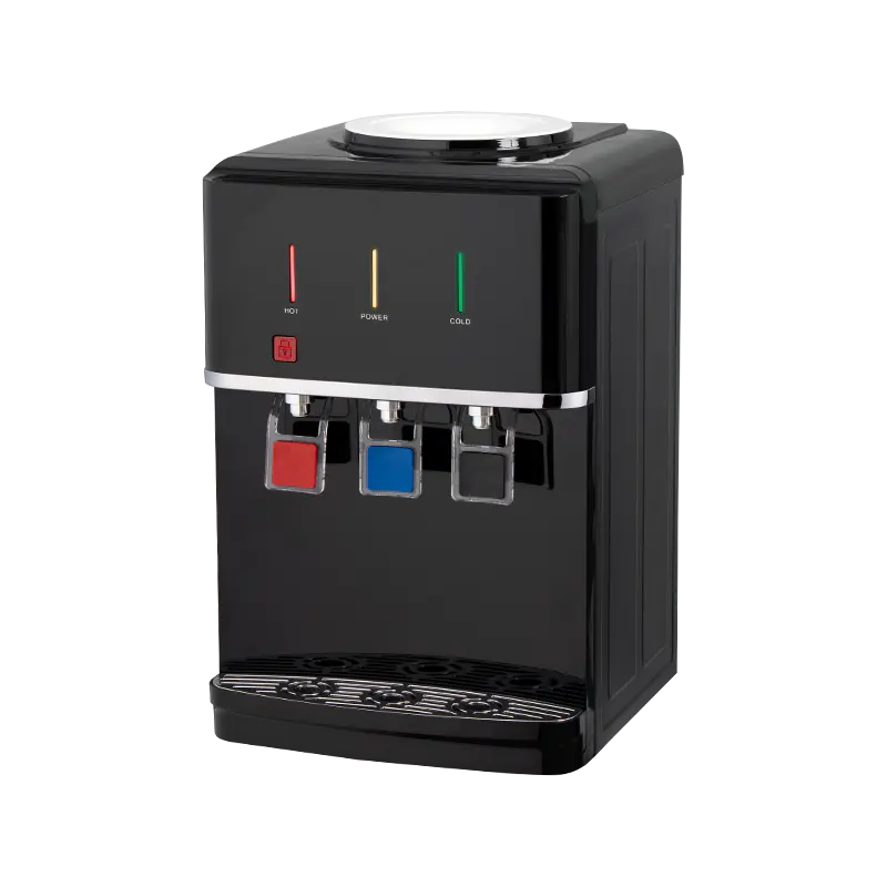 YR-2509T/YLR-2509T Distributore d'acqua da tavolo nero a tre uscite