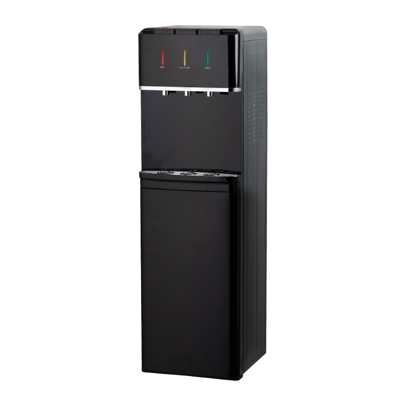 YX-2508/YLX-2508 Distributore d'acqua da ufficio nero montato sul fondo