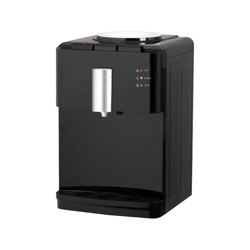 YR-2507T/YLR-2507T Distributore d'acqua da tavolo refrigerabile nero